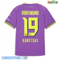 Camisa de time de futebol Borussia Dortmund Konstantinos Karetsas #19 Replicas 3º Equipamento 2026-27 Manga Curta